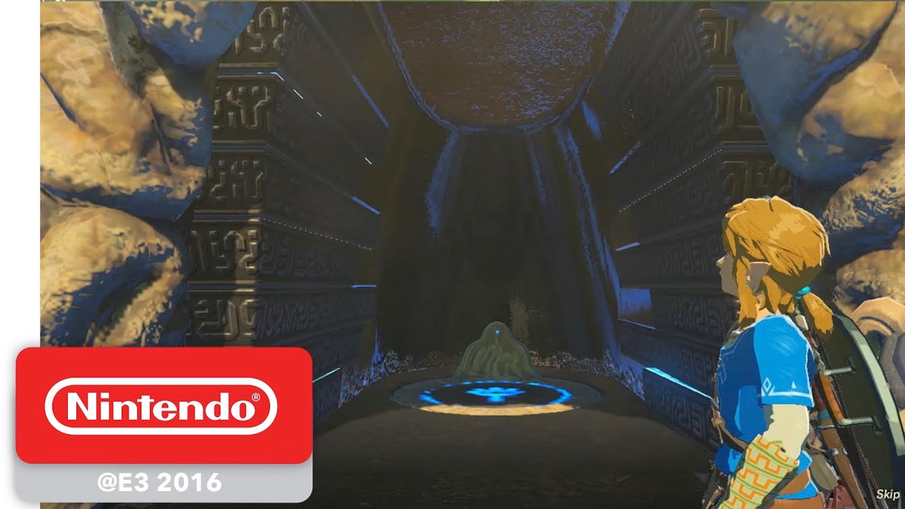 The Legend of Zelda: Breath of the Wild - Shrine of Trials Gameplay Part 2/4 - Nintendo E3 2016