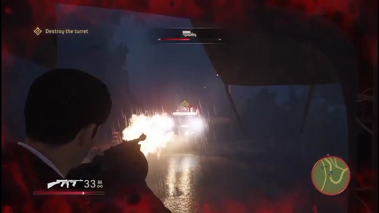 How to destroy the Turret in Mafia Definitive Edition