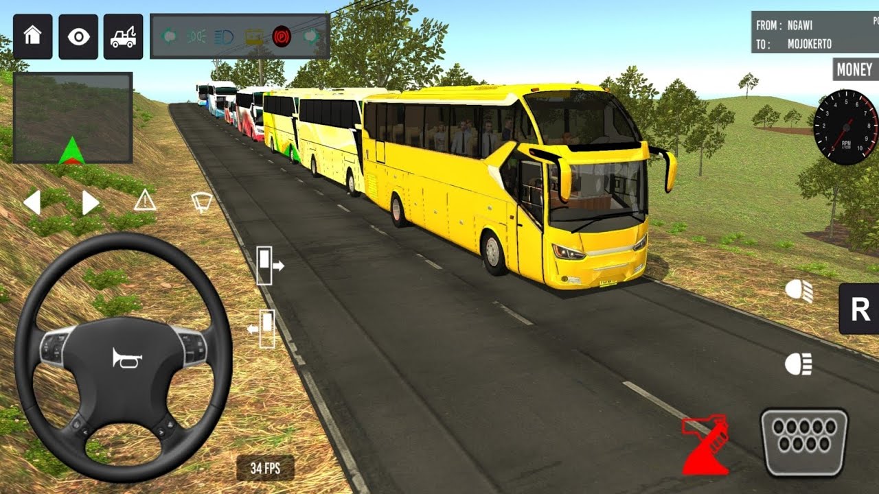 euro coach bus simulator 😱🚌 || new coach bus simulator part 138 Android gameplay 