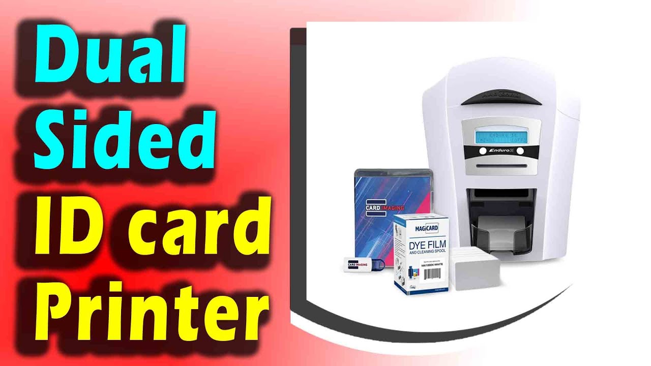 Dual Sided ID card Printer with Card Imaging Software |  Products Square Online