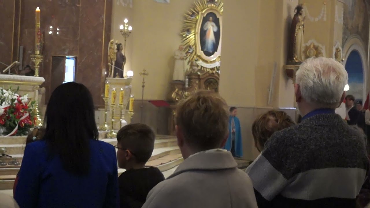 The Constitution Day liturgy at St.Mary Magdalene's Church, Tychy