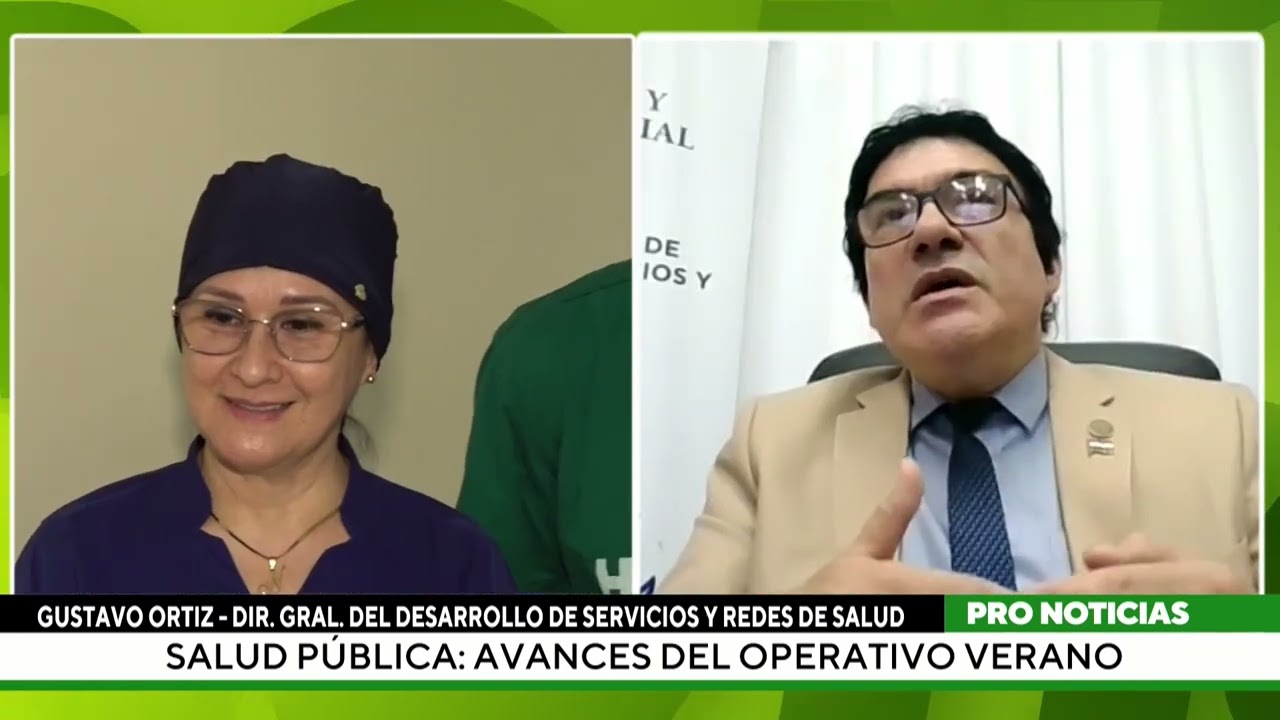 Salud p&uacute;blica: avances del operativo verano