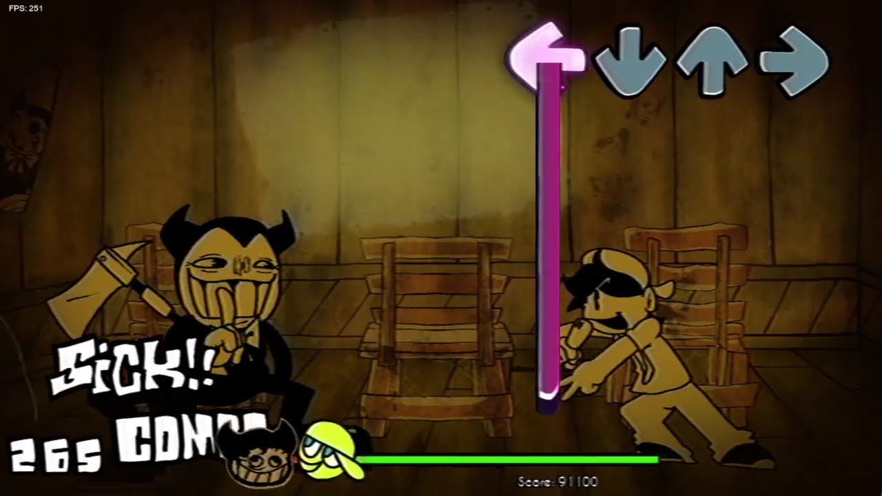 FNF: Inkwell Fall - REANIMATED (by NeededResty & TargetSausage)