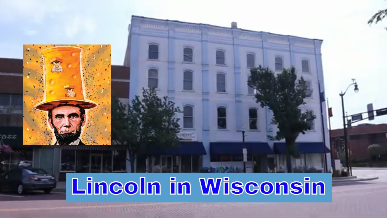 Abraham Lincoln in Beloit, Wisconsin - Hanchett's Hall, Beloit, Wisconsin