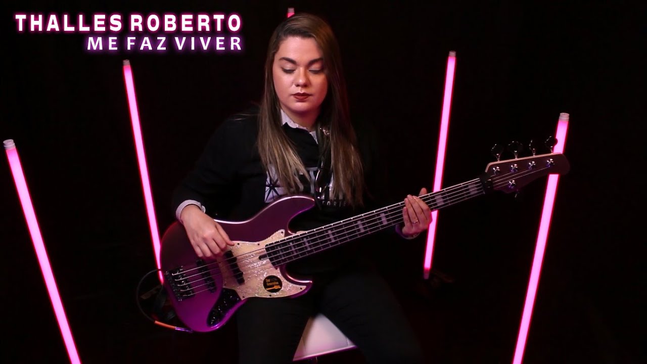 ME FAZ VIVER - THALLES ROBERTO || BASS COVER - Giane Rangel @thallesrobertoo