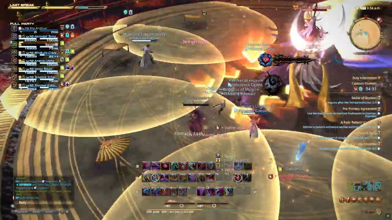 ProPvP DK vs Tsukuyomi FF14