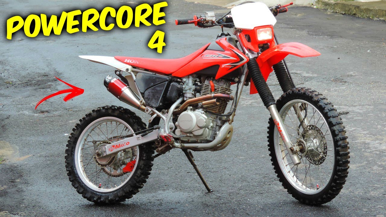 COLOQUEI O POWERCORE 4 NA CRF 230