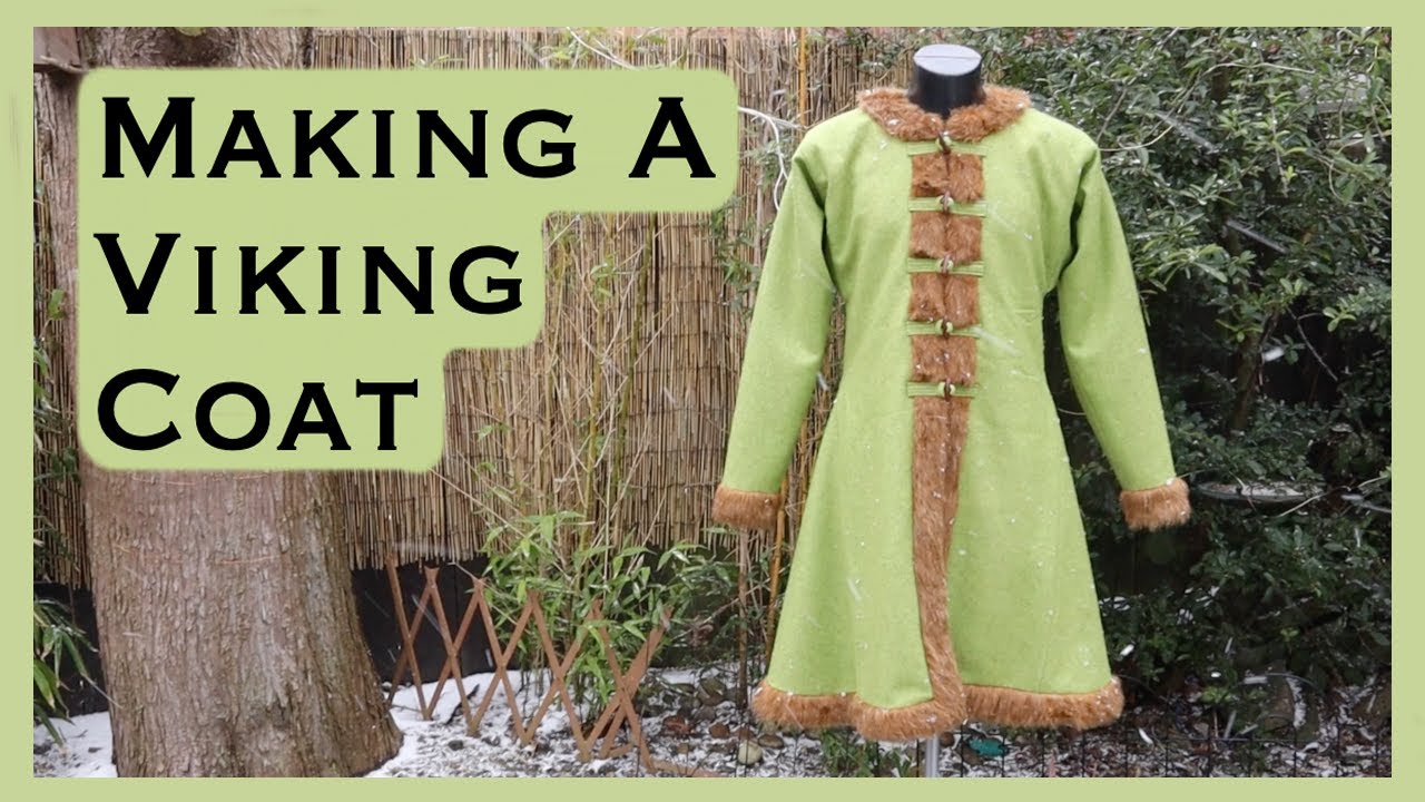 Making A “Viking” Coat | How to Sew Triangular Gores, Square Gussets, & Fur