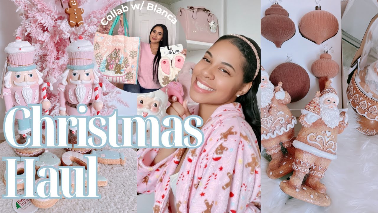 Christmas Decor Haul 🎄 Gingerbread, Pinkmas Finds & More!!