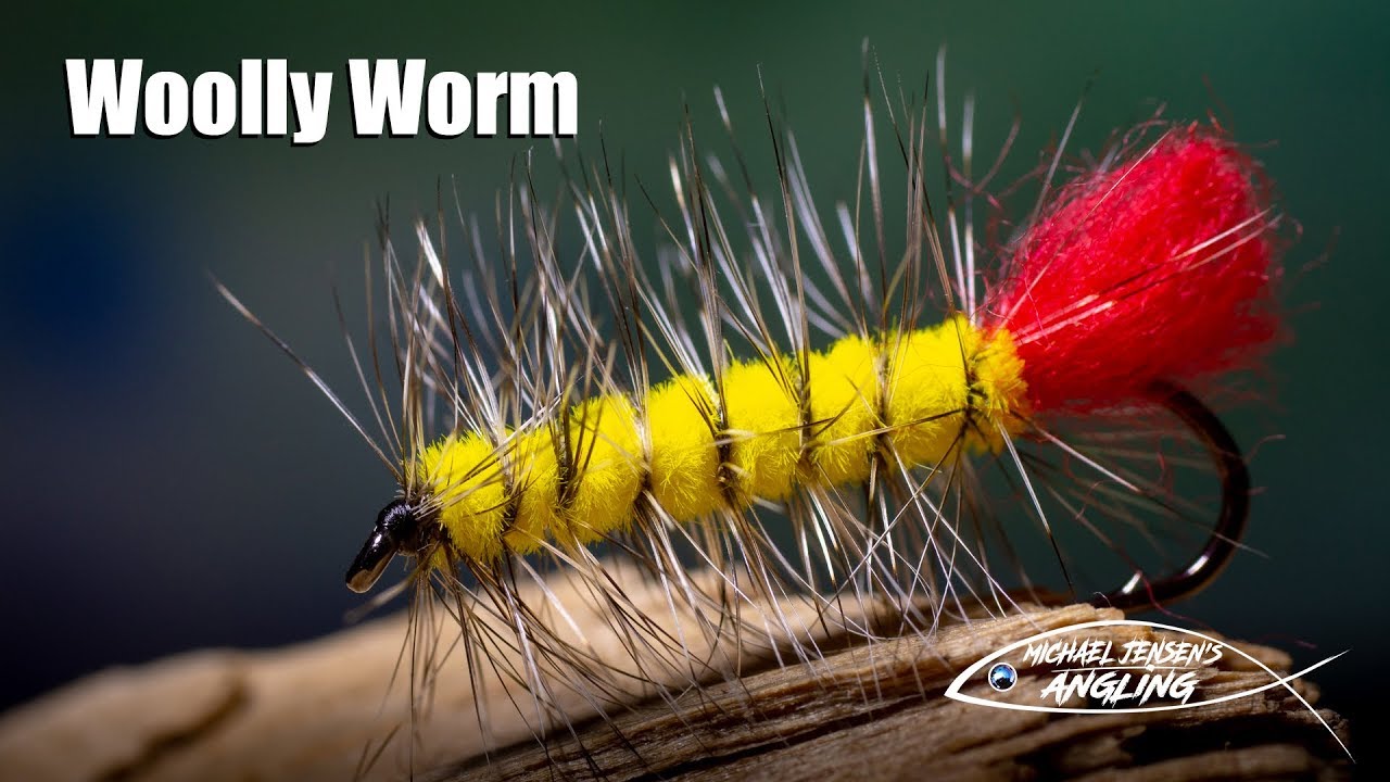 The Woolly Worm - classic trout fly tying