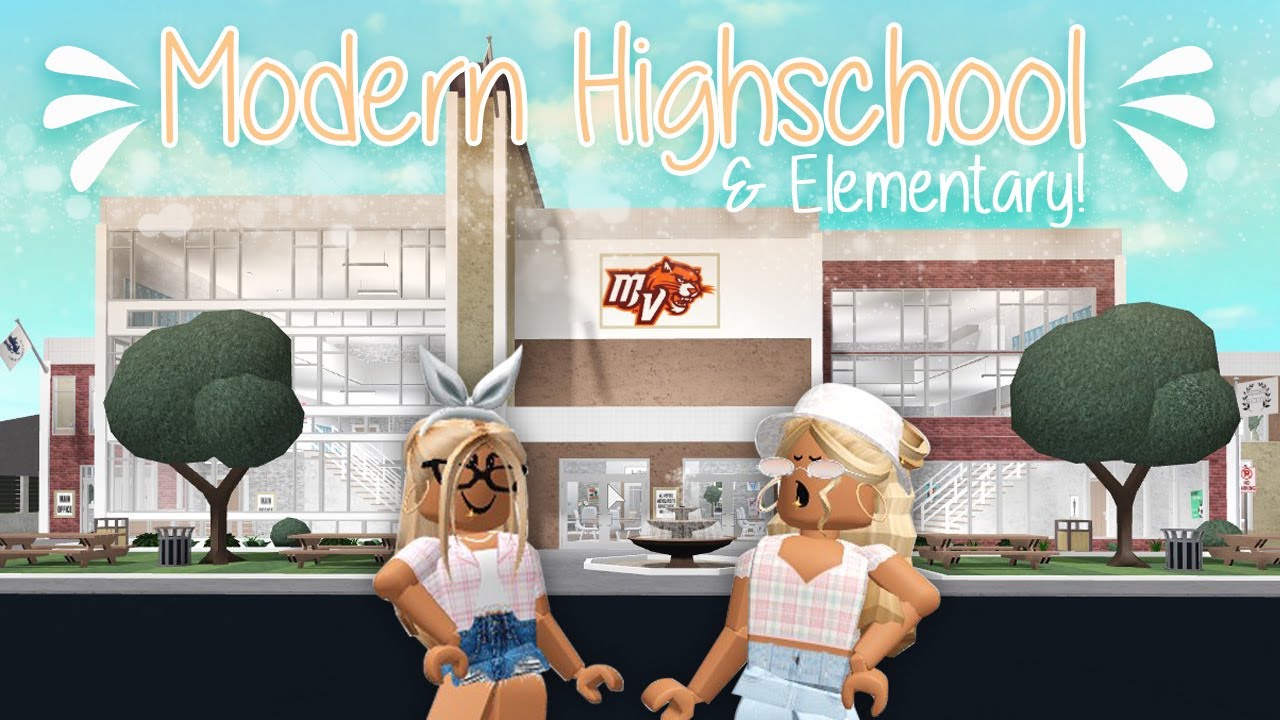 Bloxburg: Highschool/Elementary School