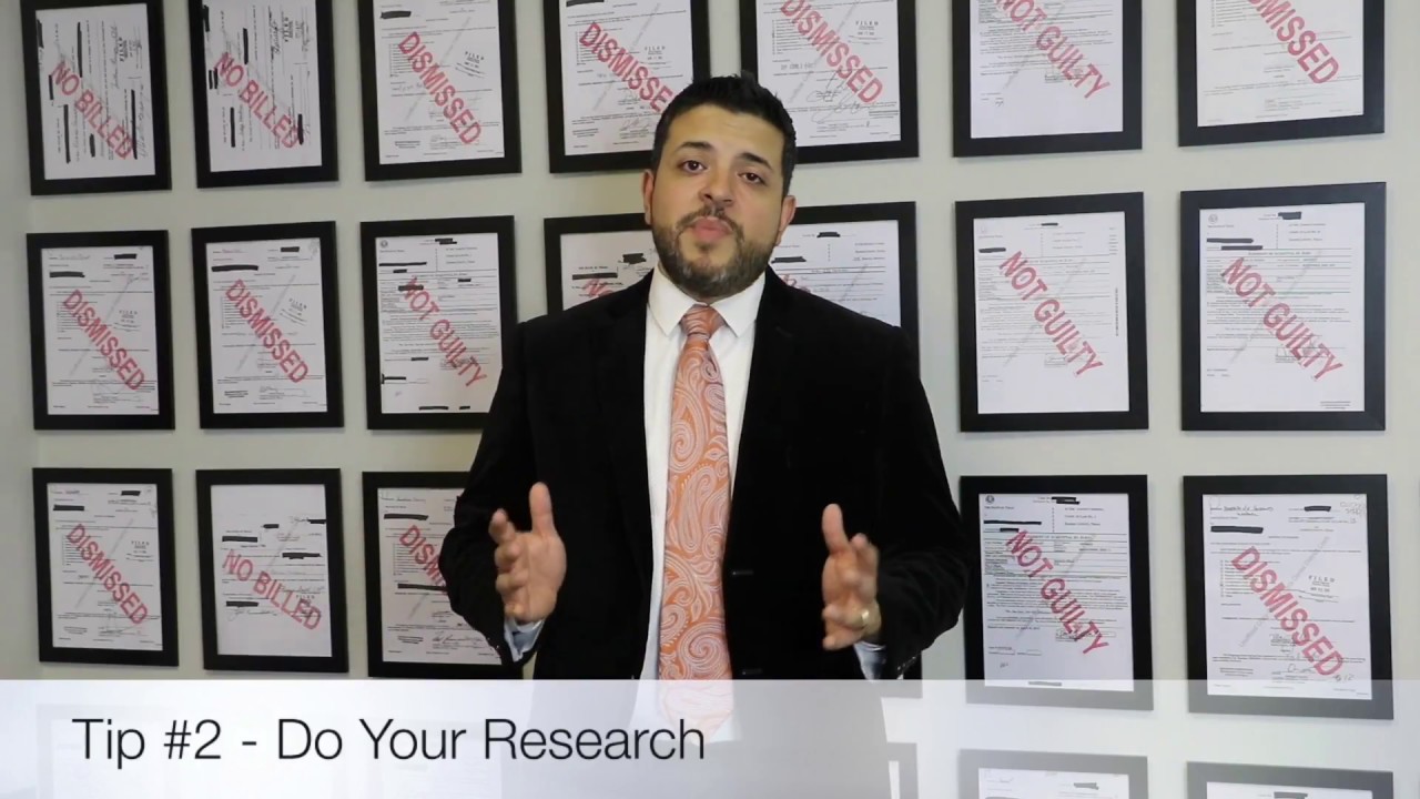 Tips for hiring a Criminal Lawyer - Houston Criminal Defense Attorney Eric J Benavides