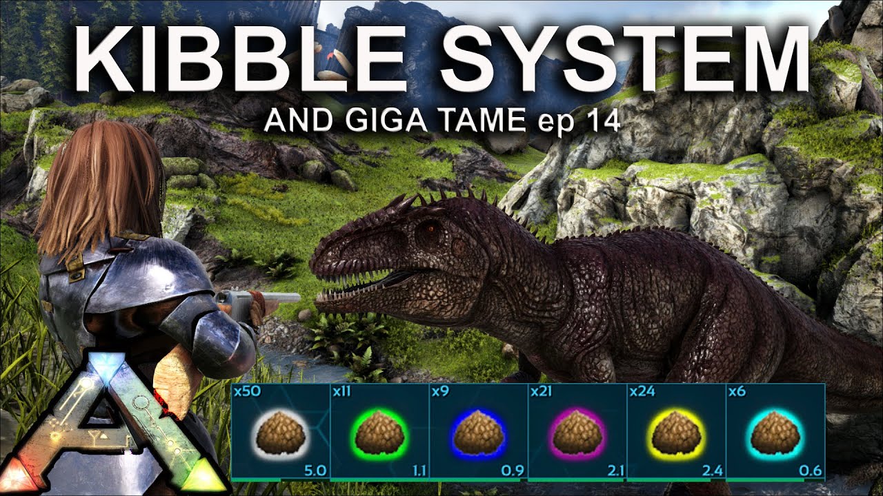 Kibble System and Giga Tame. The Ark EP 14 - Ark Survival Evolved
