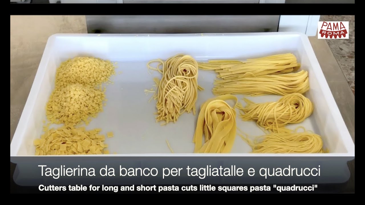 Taglierina da banco per tagliatelle e quadrucci mod. TRM/5