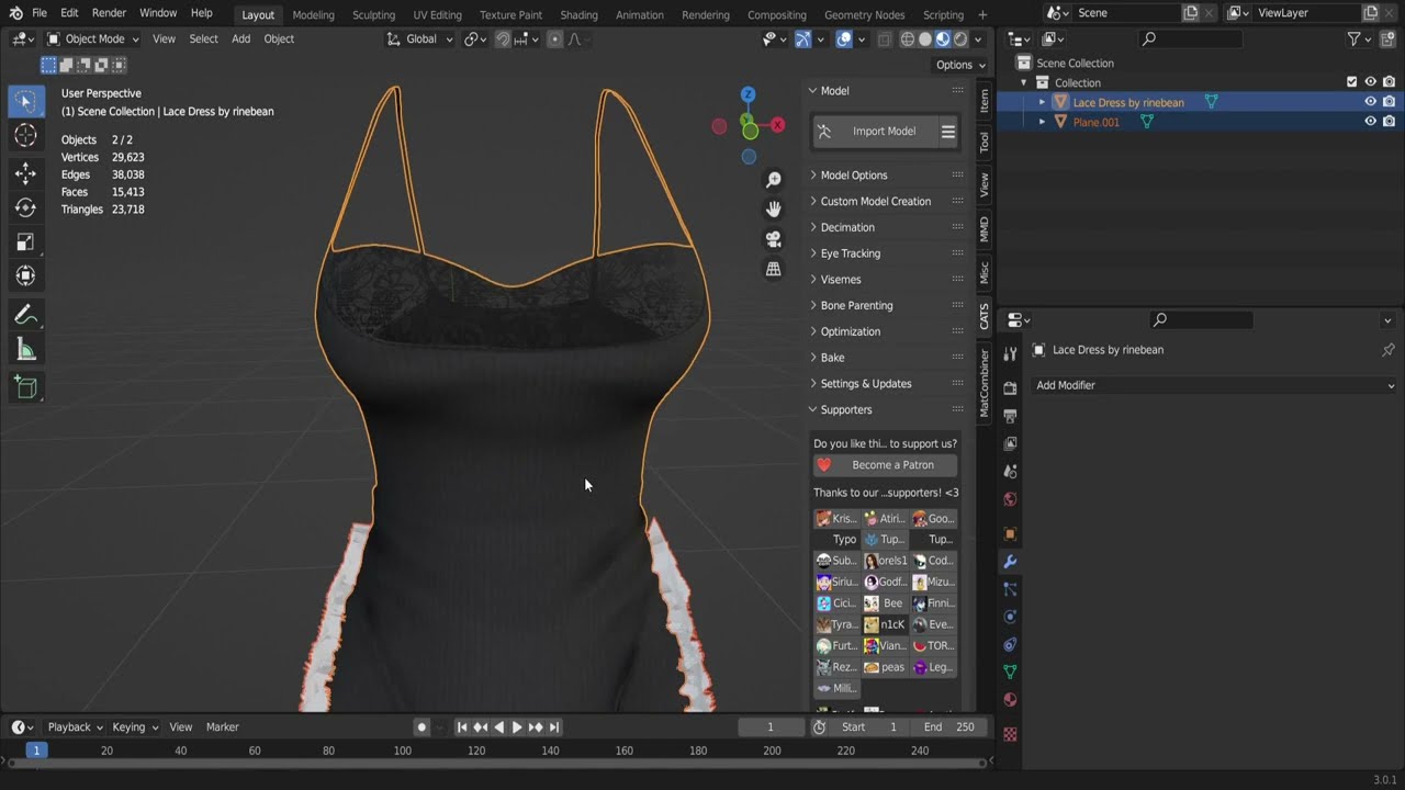 Blender Fur Tutorial (VrChat)