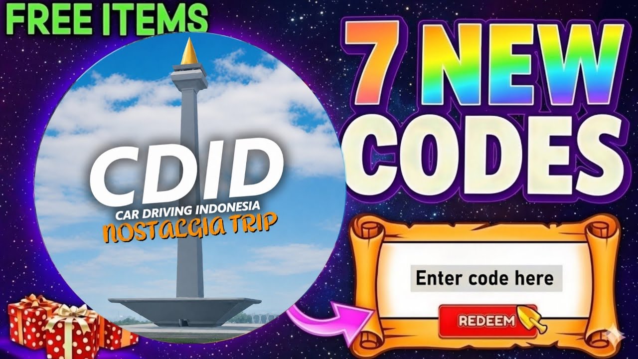 СЕКРЕТНОЕ ОБНОВЛЕНИЕ УЖЕ ЗДЕСЬ! | Коды для Car Driving Indonesia 2026 (ROBLOX CDID)
