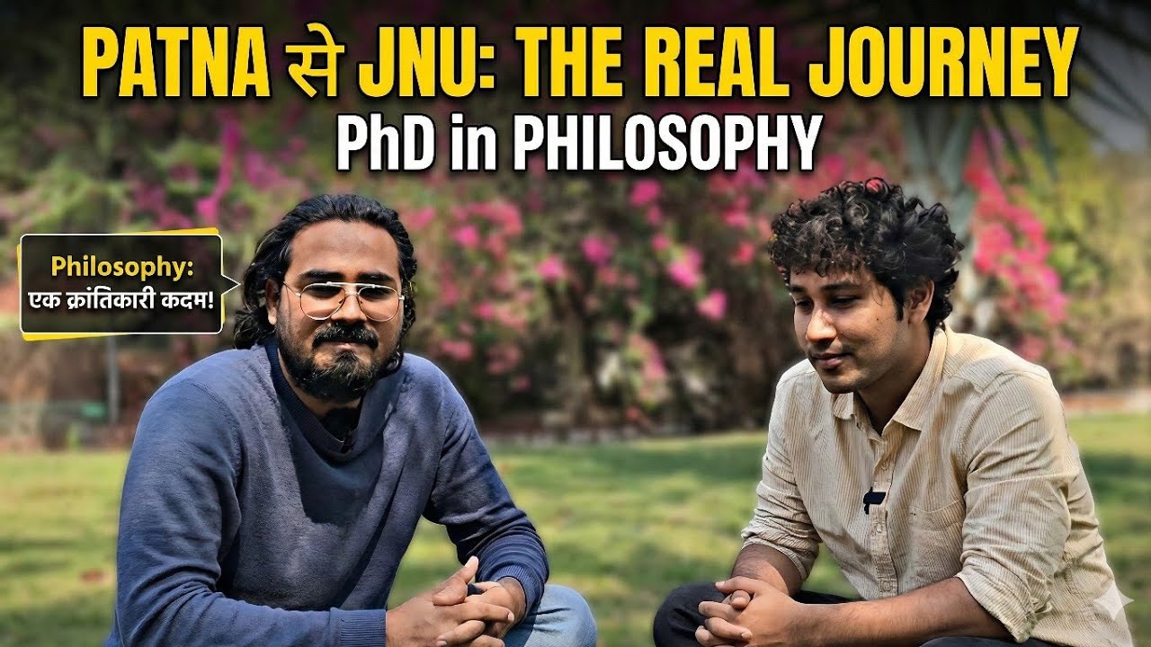 Philosophy, JNU & The Journey of a PhD Scholar | Abhinav’s Story