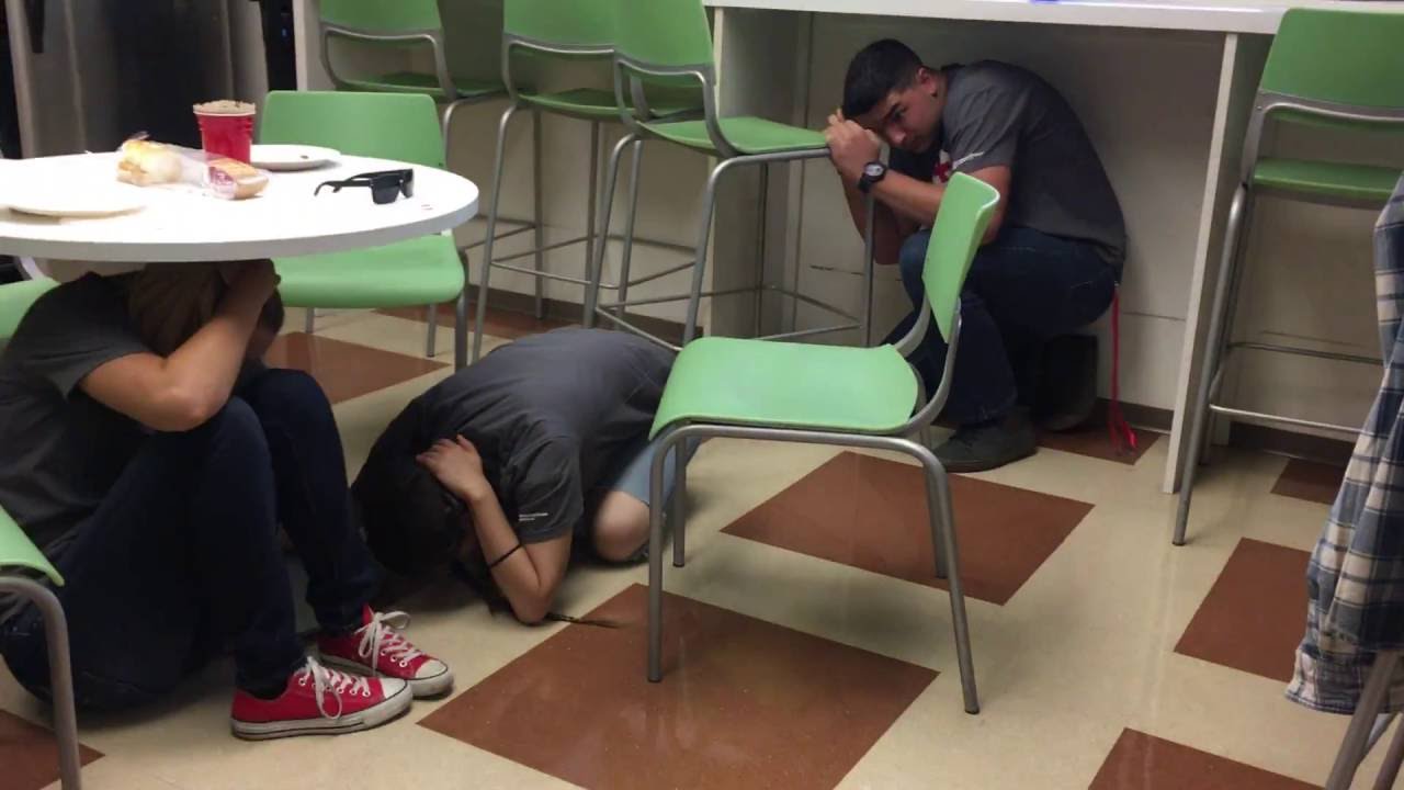 The Great ShakeOut Earthquake Drill