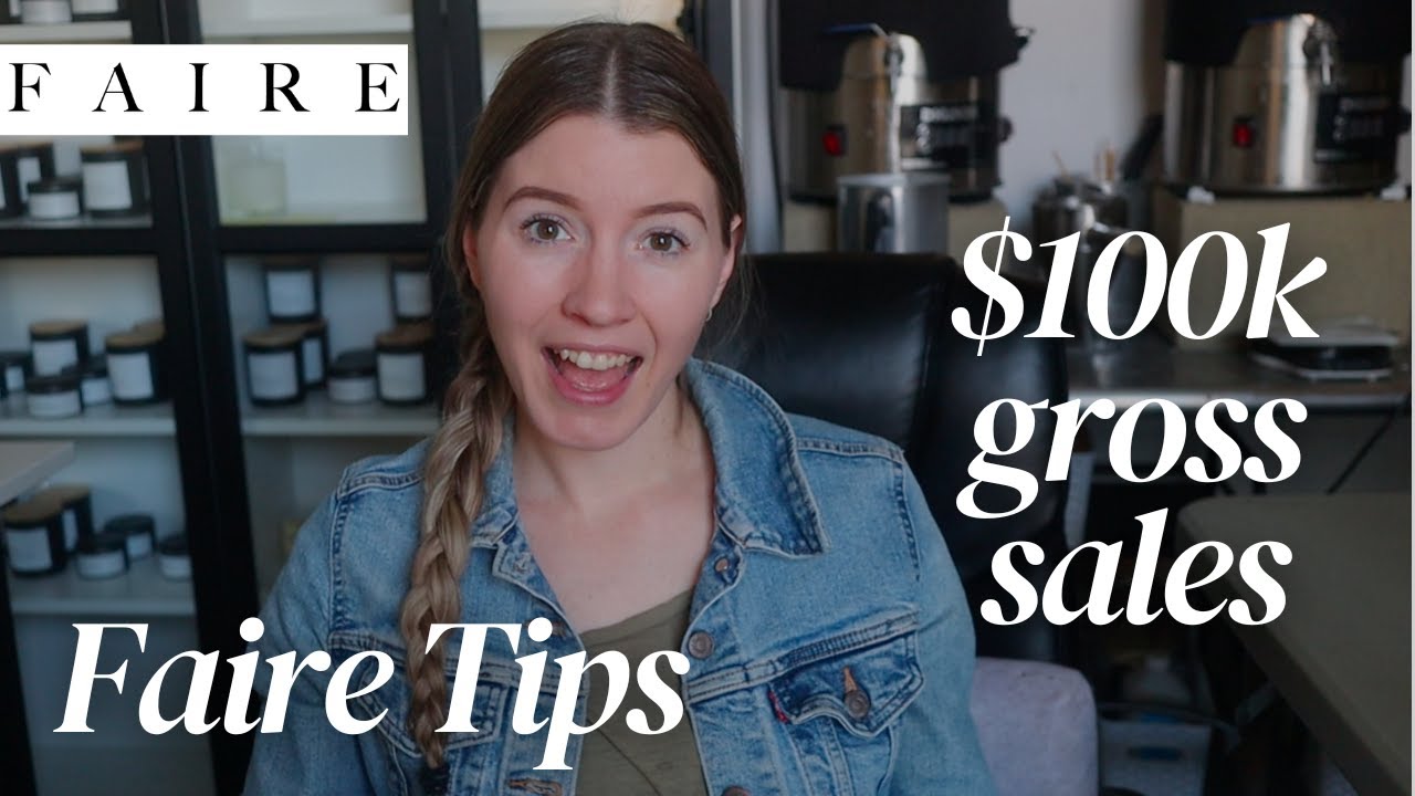 We Have Made $100k In Product Sales On Faire Wholesale In 1.5 Years + My Best Tips For Success!
