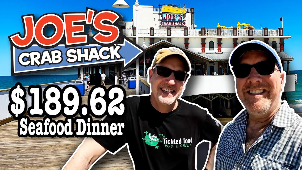 $189.64 Seafood Dinner for Two at Joe's Crab Shack in Daytona Beach Florida