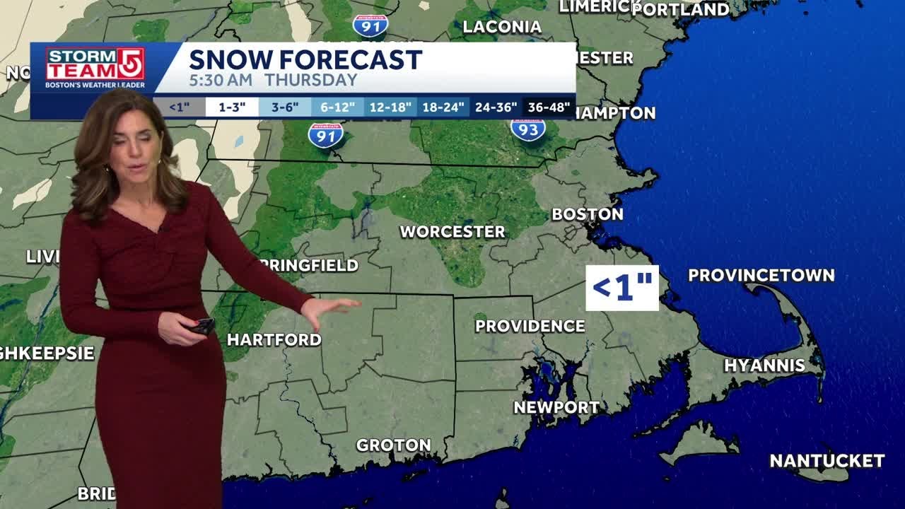Video: Sunny, but another blast of Arctic air ahead