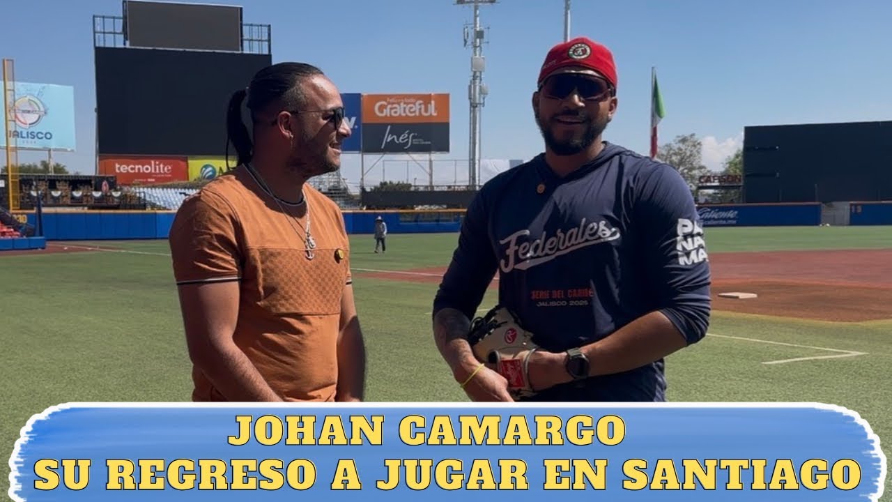 JOHAN CAMARGO HABLA SOBRE SU DESEO DE REGRESAR A JUGAR EN LIDOM CON AGUILAS CIBAEÑAS 