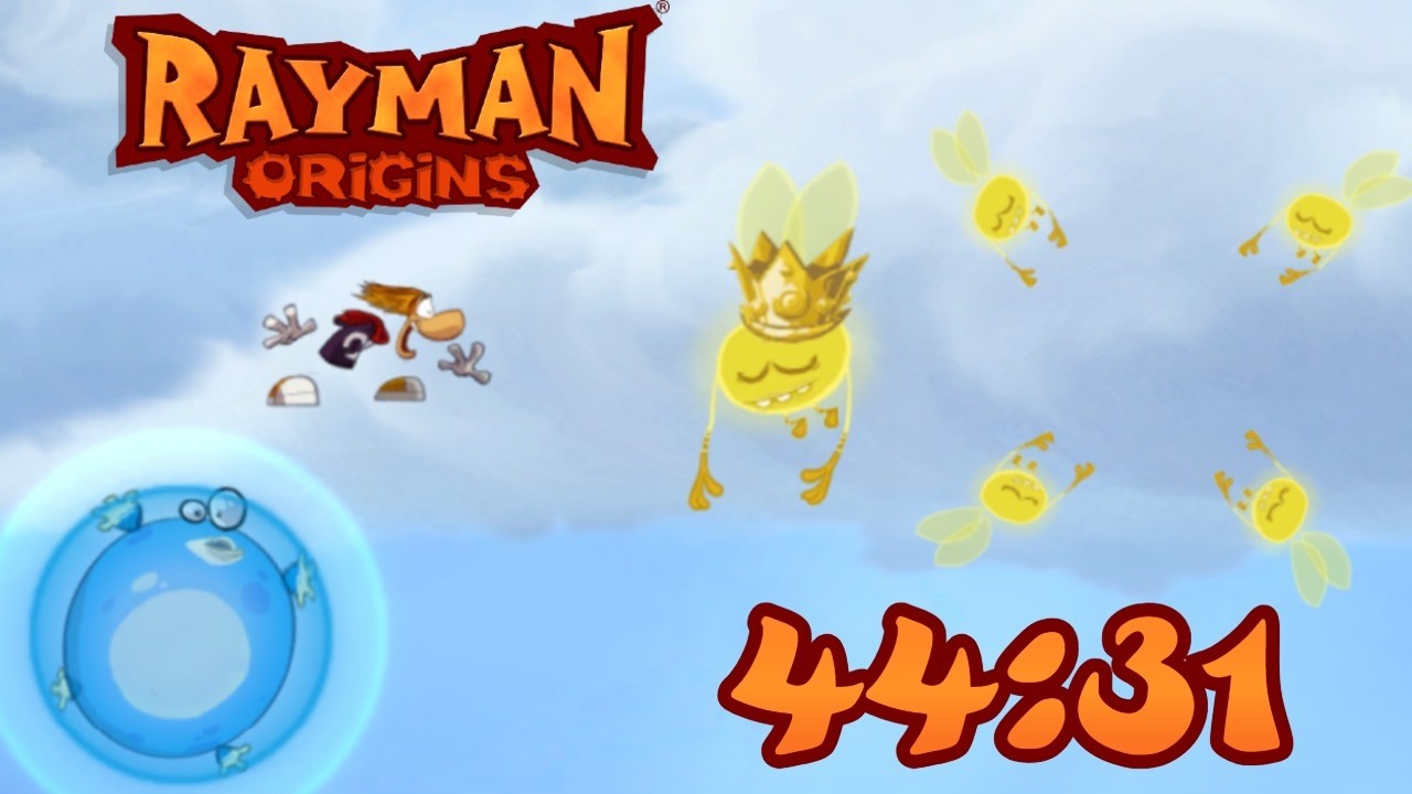 [WR] Rayman Origins Any% Speedrun in 44:31