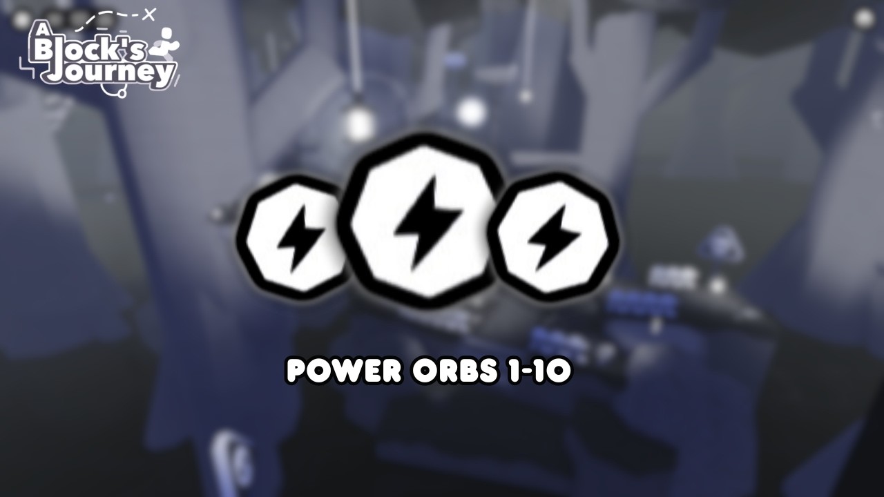 A Block's Journey All Power Orbs 1-10 Locations