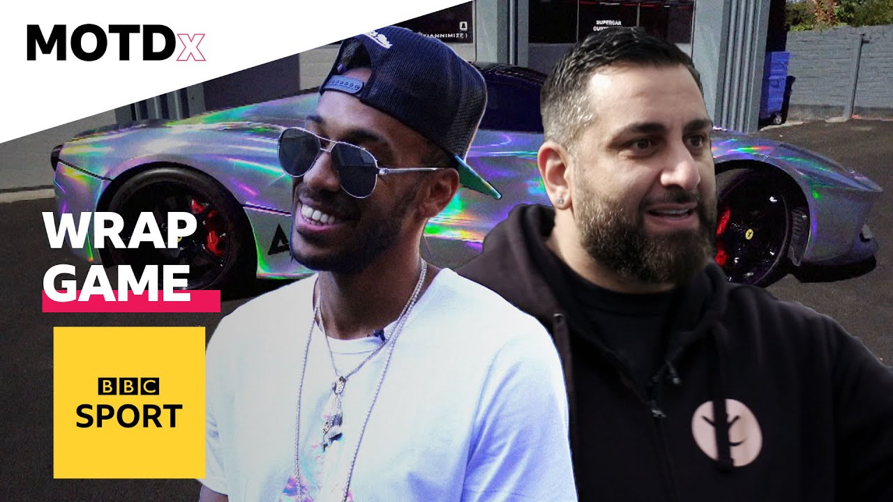 Yiannimize has wrapped cars for some of the Premier League's biggest names | MOTDx