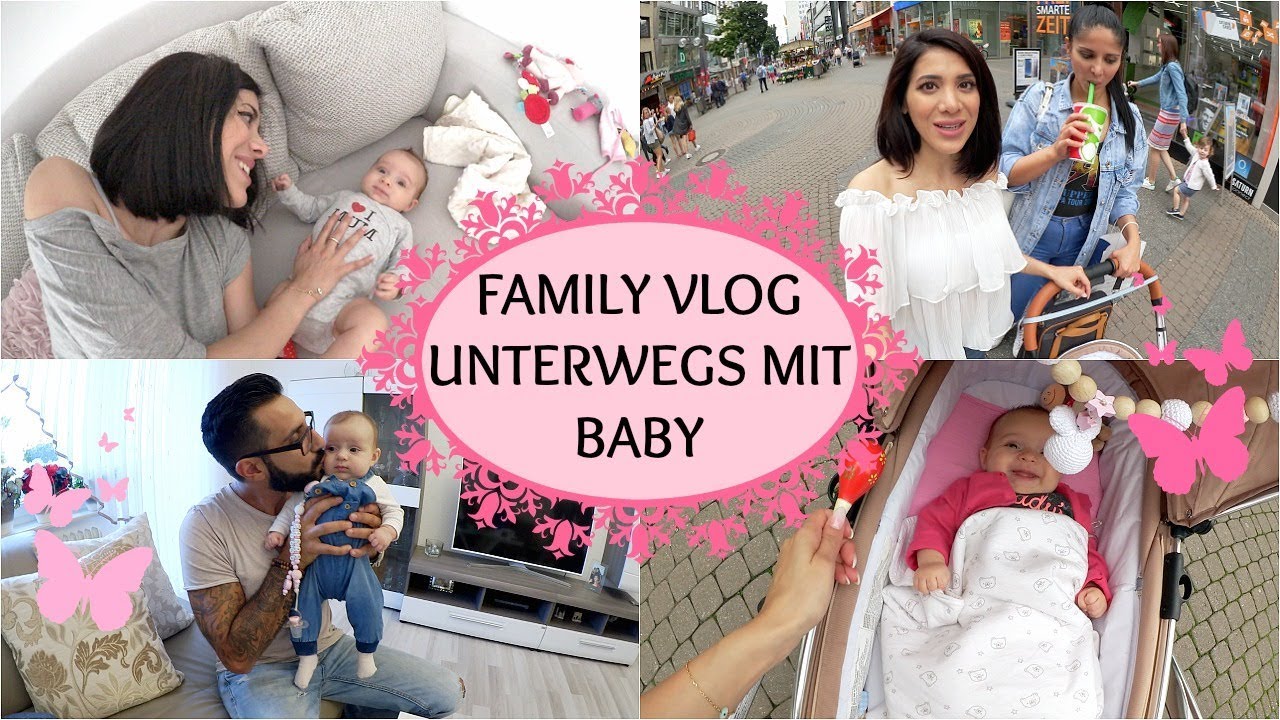 FAMILY VLOG - Unterwegs mit Baby Teil 1 I Sevins Wonderland