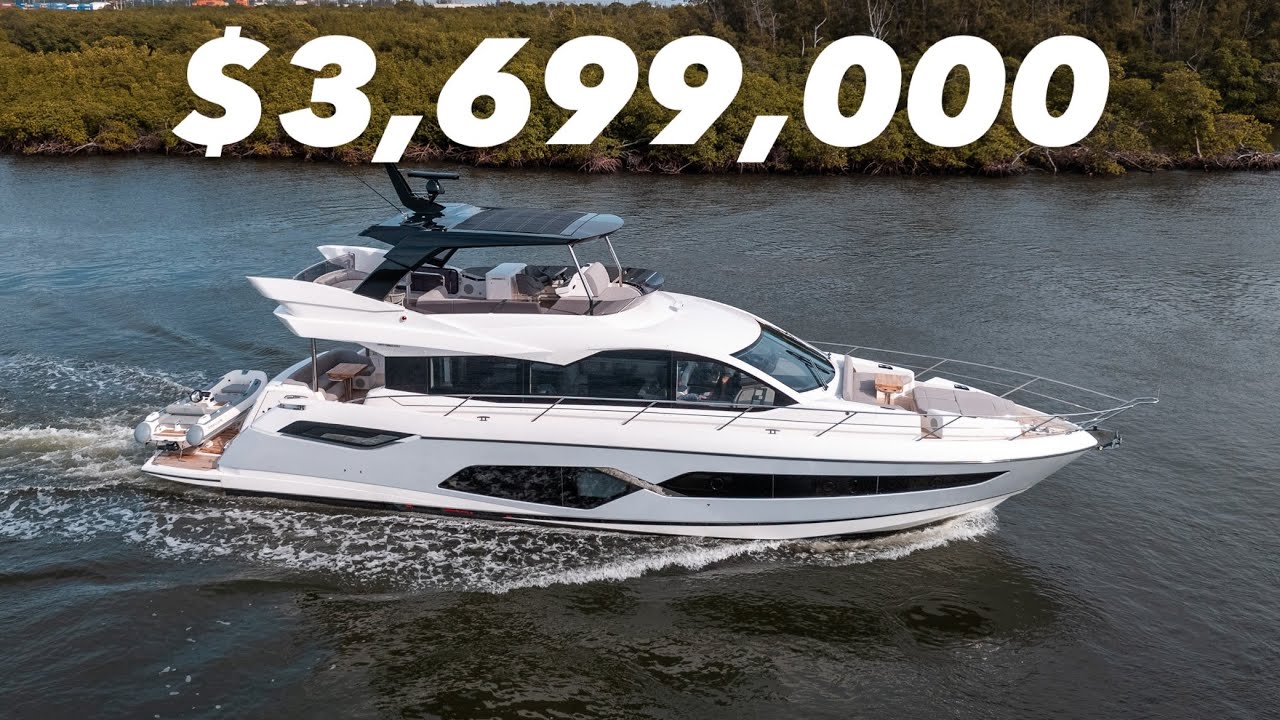 New Listing $3,699,000 2024 Sunseeker 68 Manhattan  (Walk through)