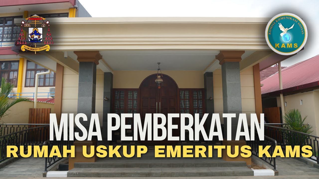 Misa Pemberkatan Rumah Uskup Agung KAMS Mgr. John Liku-Ada'