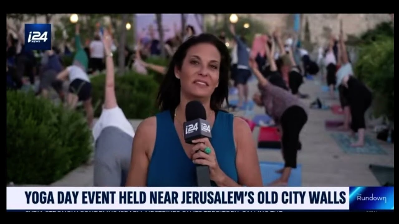 International Yoga Day Old City Jerusalem