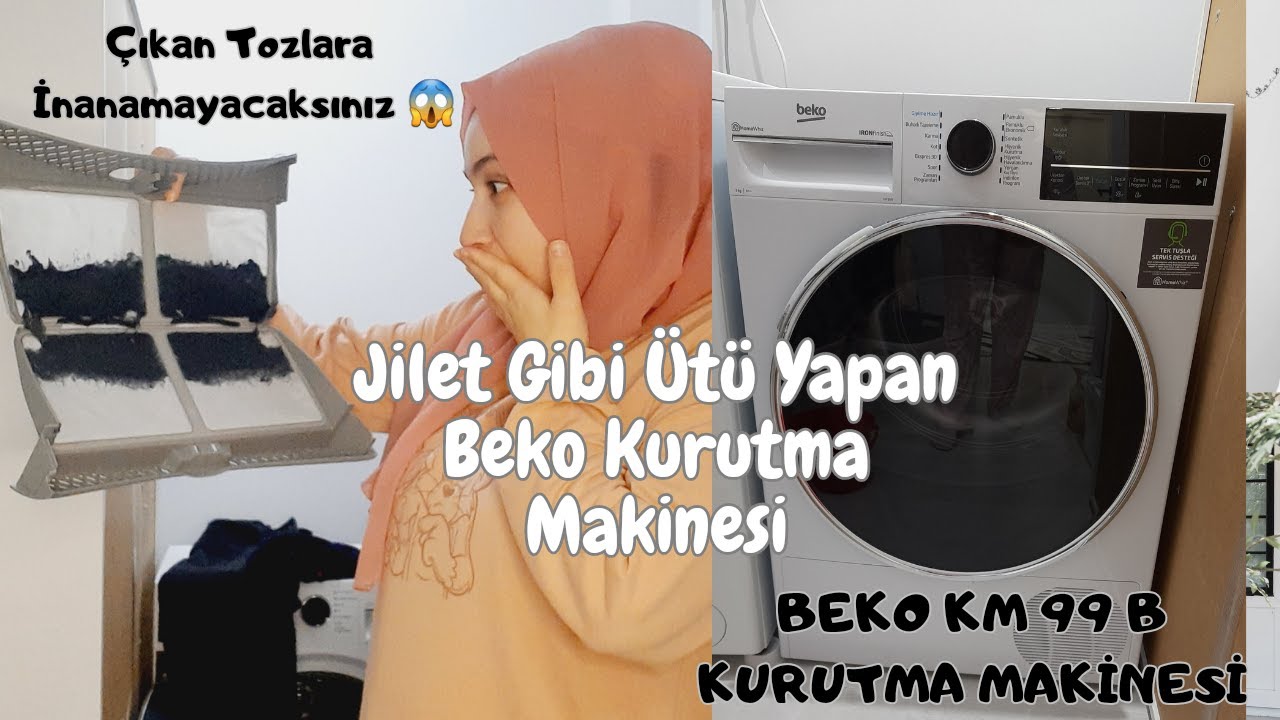 Almadan Önce Bunu İzle❗️Beko KM 99 B Kurutma Makinesi Özellikleri/Ütü Yapma Özelliği Varmı?