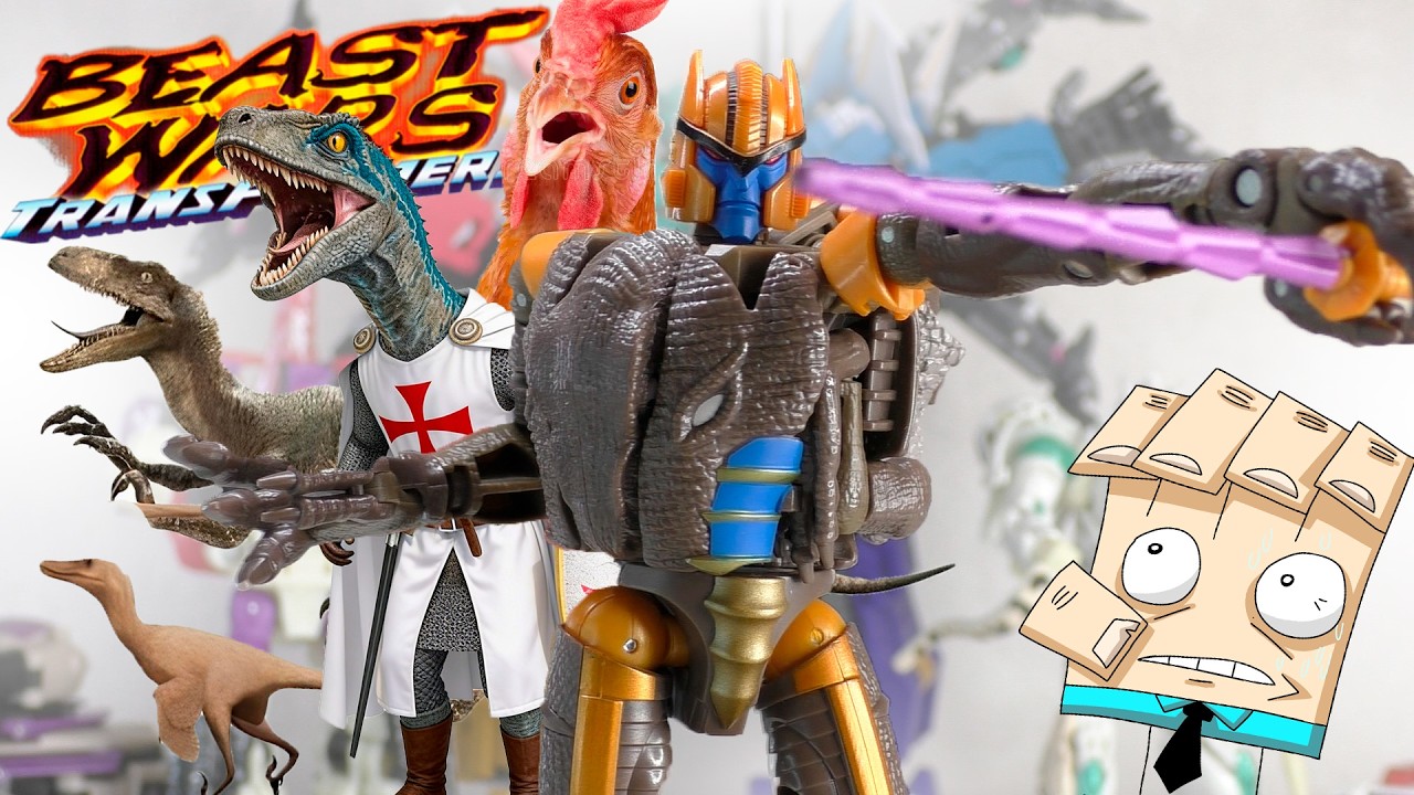 Transformers Beast Wars Dinobot - War for Cybertron: Kingdom. Обзор на фигурку.