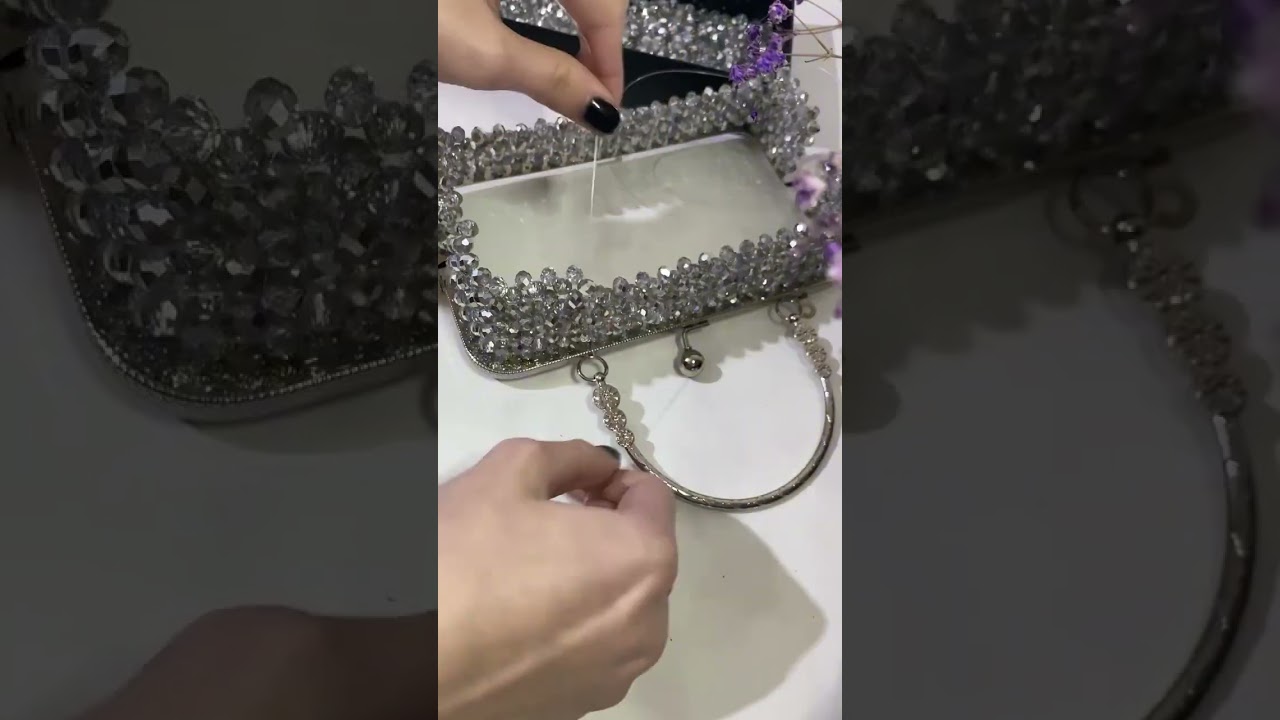 crystal beads handmade handbag for womens|Pre order availableplease