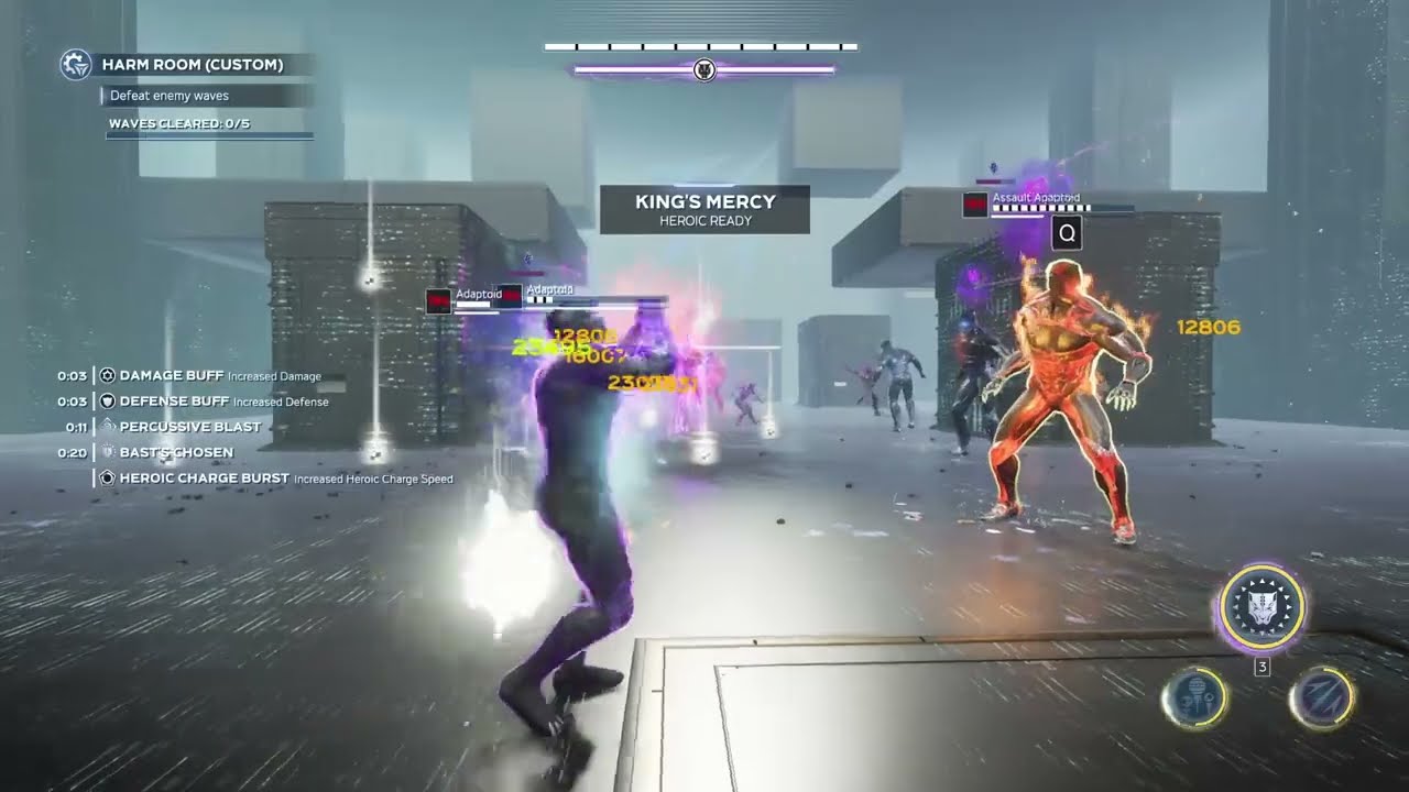 Black Panther Build Guide: Heroic Spam, Rain Intrinsic Orbs,  Immortality. Marvel Avengers Game