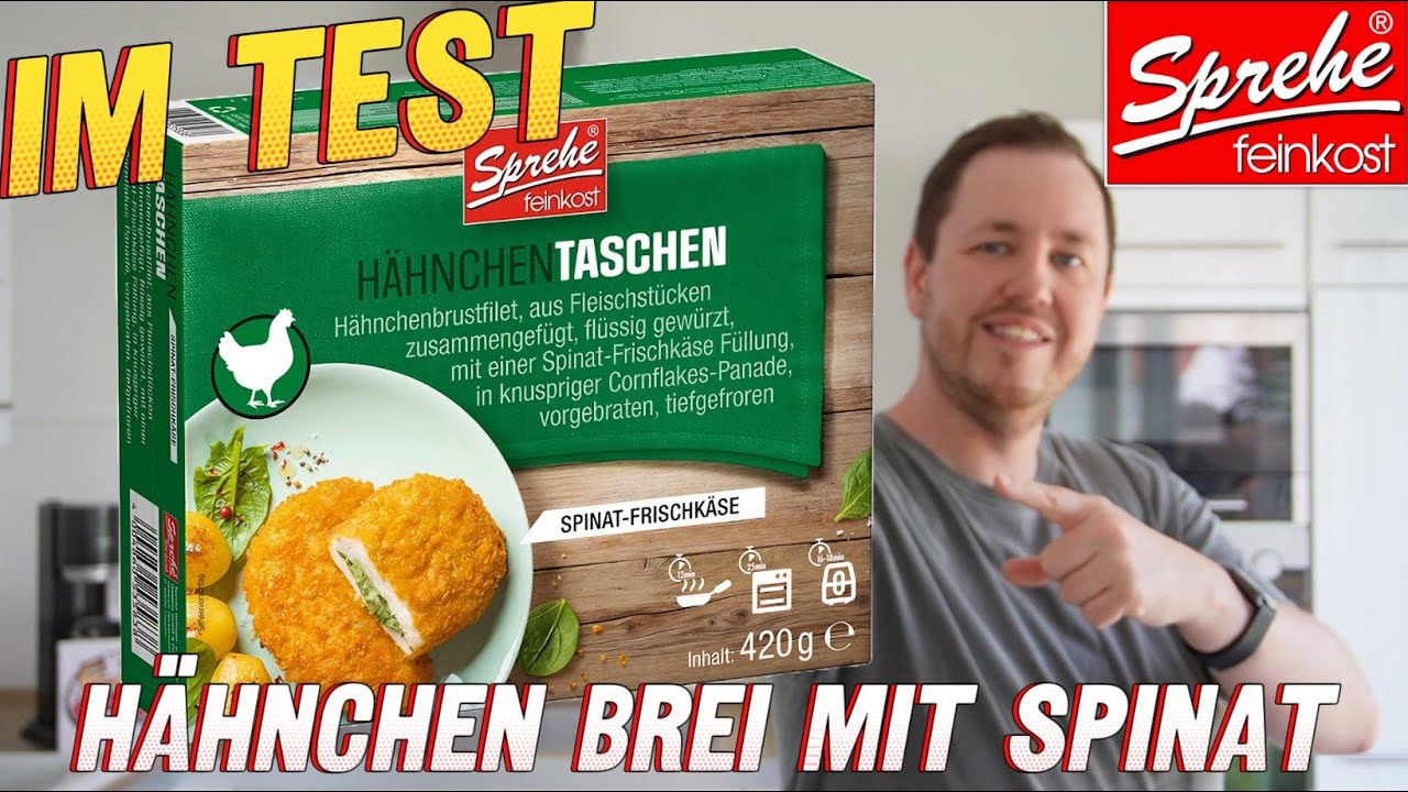 Sprehe Feinkost: Hähnchen Tasche Spinat Frischkäse im Test