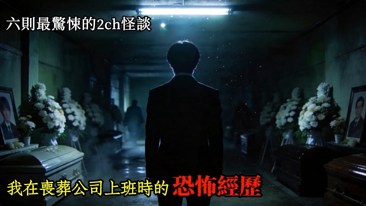 六則最驚悚的2ch怪談：我在喪葬公司上班的時候，做出了一件讓自己後悔終生的事 #怪談故事 #睡前故事 #恐怖故事 #鬼故事