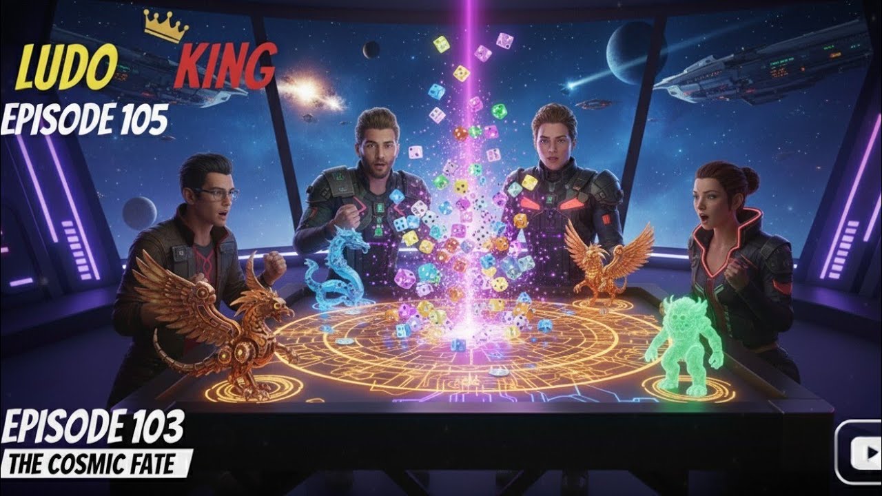 🔥 LUDO KING Episode 105 | Smart Strategy vs Dice Luck 🎲 Intense Ludo Gameplay & Funny Reactions 2025