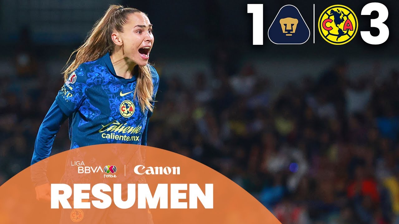 PUMAS 1-3 AMÉRICA J9 | El Clásico Capitalino es de las Águilas | Clausura 2025