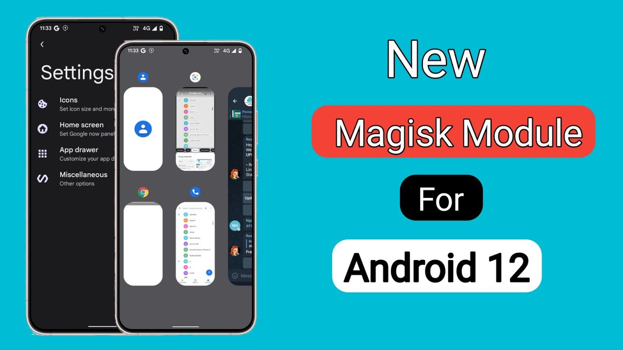 New Magisk Module For Android 12