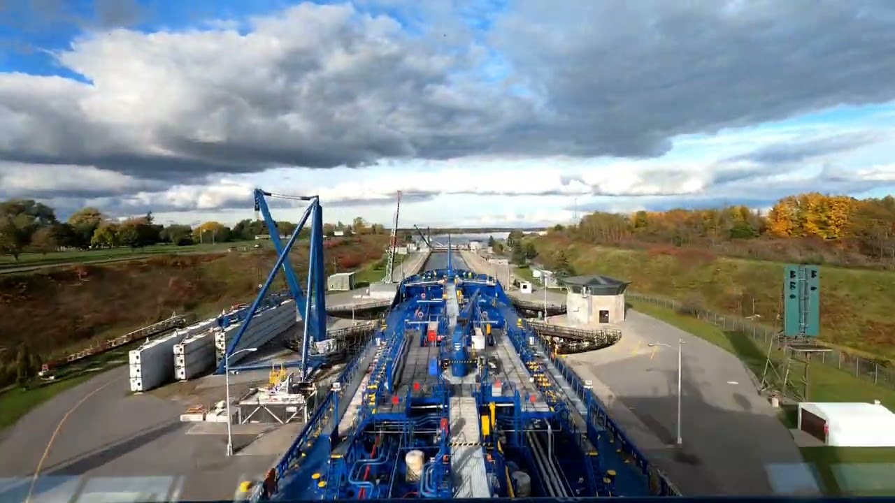Ship Handling St. Lawrence Seaway - Iroquis Lock