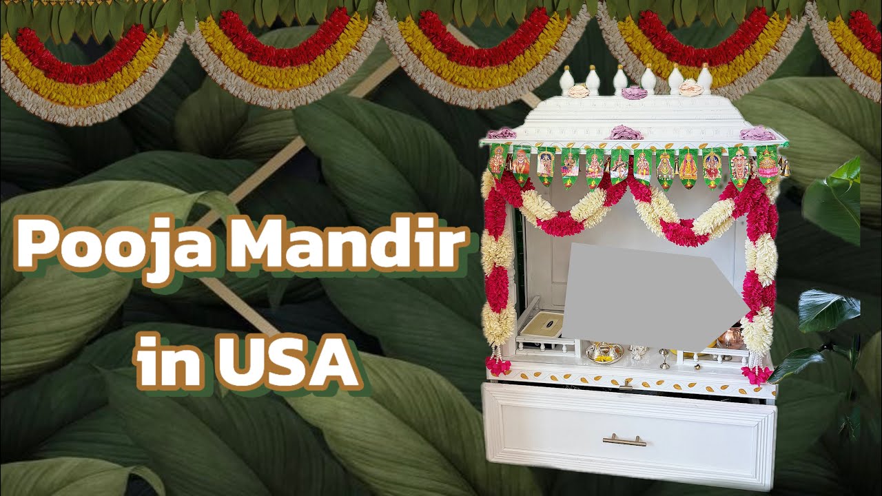 Pooja mandir DIY project in USA… #poojamandir #diyproject