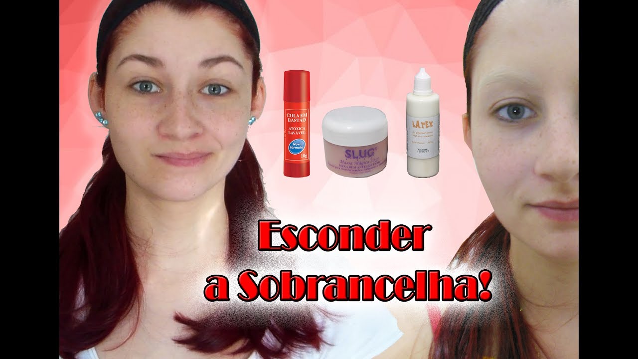 4 Técnicas para Esconder a Sobrancelha - Dica Cosplay