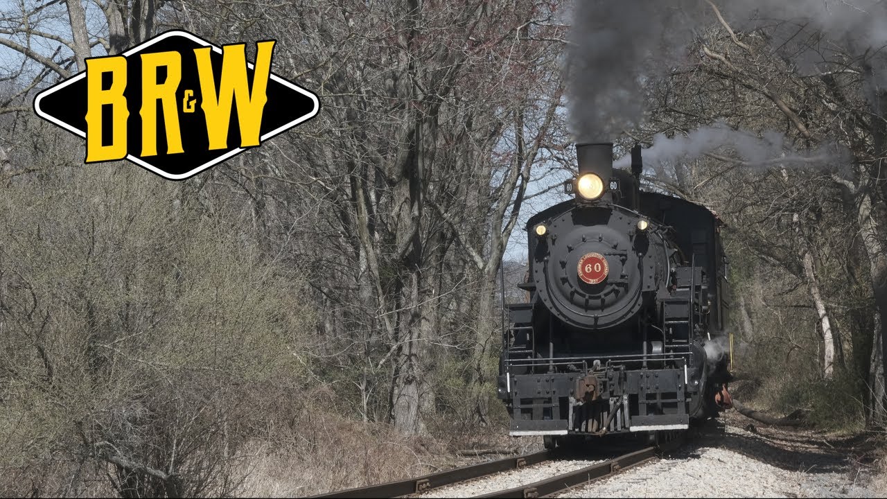 Black River & Western 60  Spring Steam in Hunterdon County