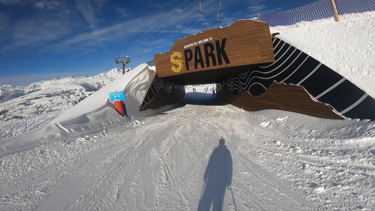 Small Ski Jumps | Les Arcs Snowpark