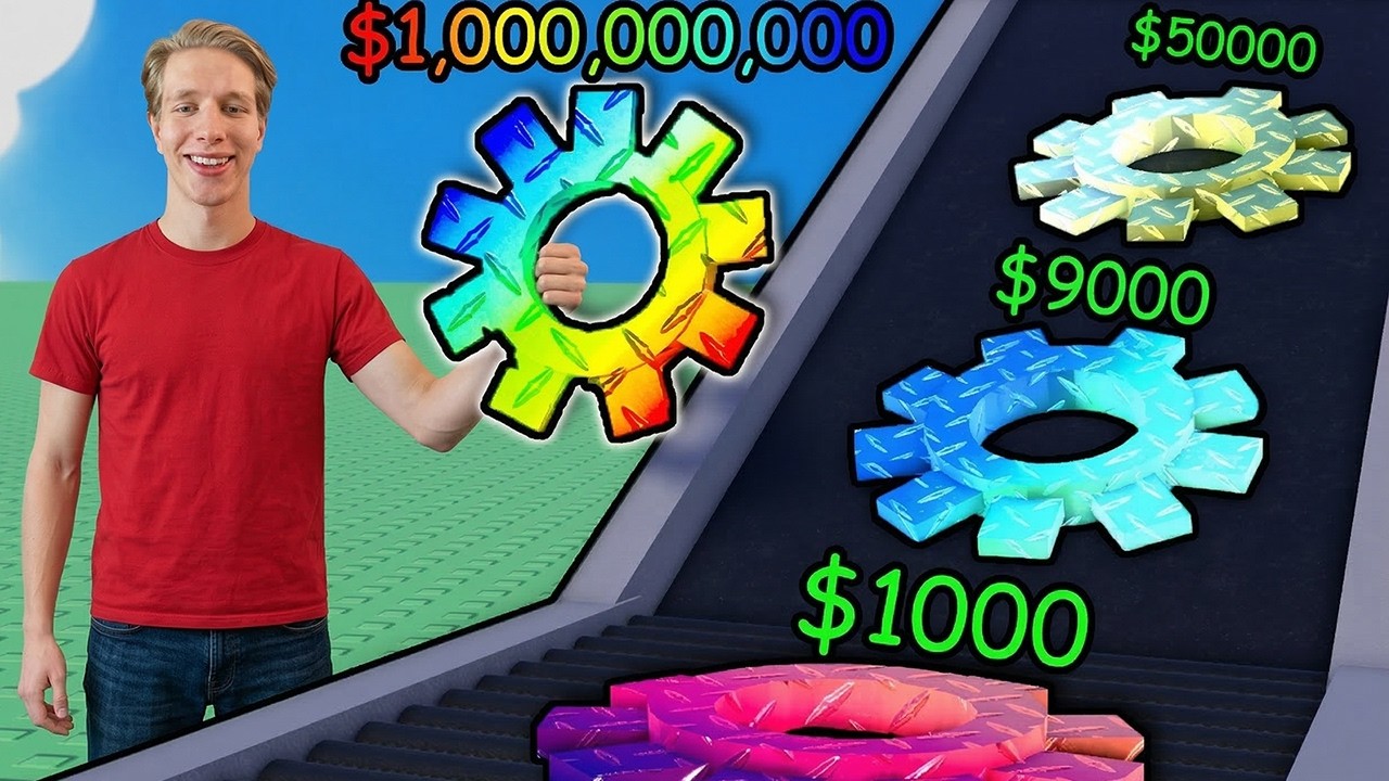 Blir en MILJARDÄR i Roblox skapa en Fabrik...
