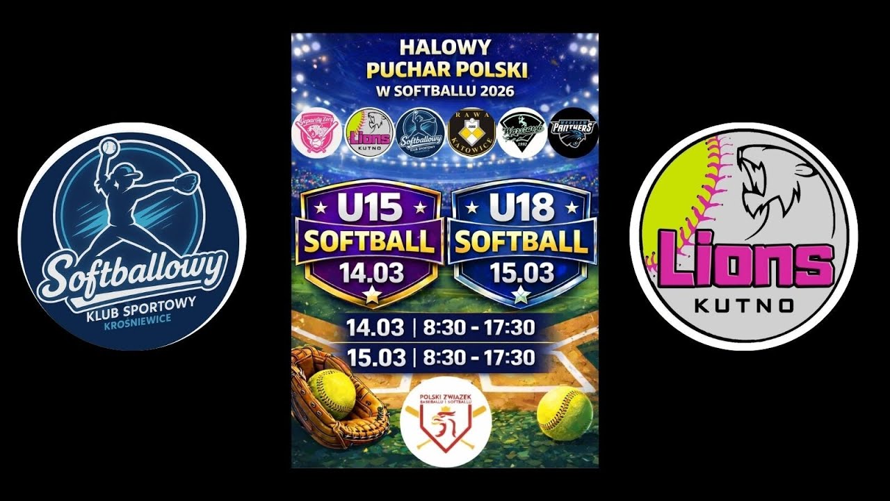Halowy Puchar Polski w Softballu 2026 - Krośniewice vs Lions