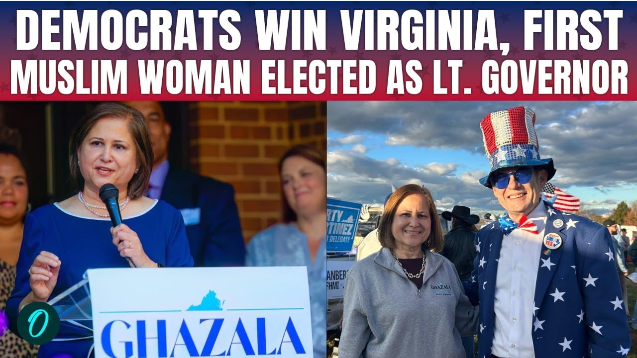 U.S Breaking: BIG Blow To President Trump As Virginia Picks Hashmi First Muslim Woman Lt. Governor
